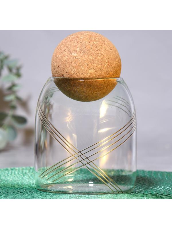 Банка для хранения «Геометрия», 500 мл