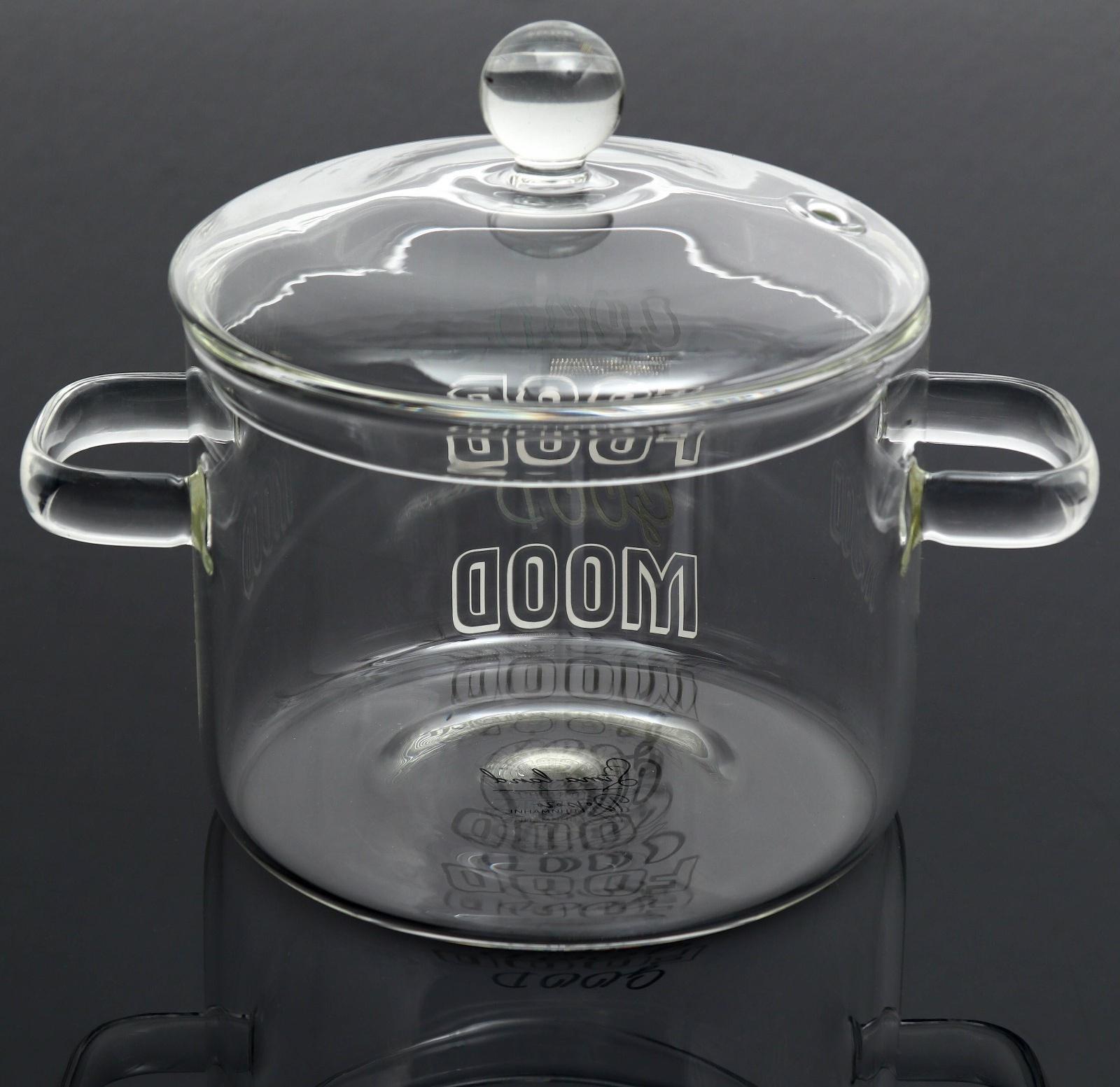 Кастрюля из жаропрочного стекла Good food, 1300 мл