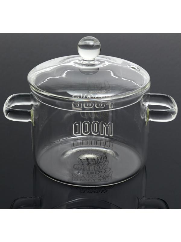 Кастрюля из жаропрочного стекла Good food, 1300 мл