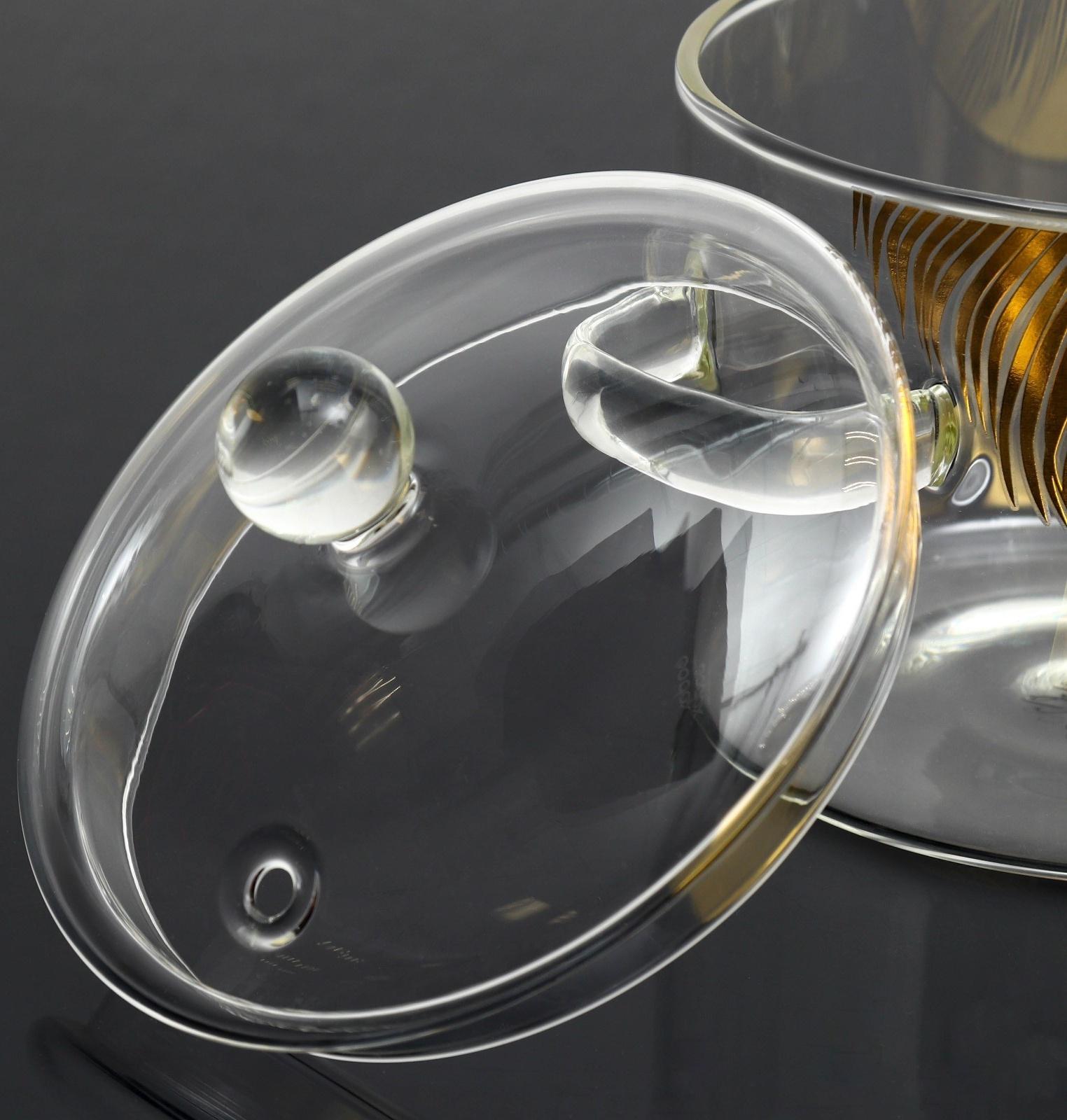 Кастрюля из жаропрочного стекла «Тропики», 1300 мл