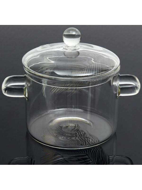 Кастрюля из жаропрочного стекла «Тропики», 1300 мл
