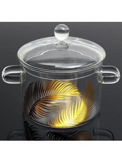 Кастрюля из жаропрочного стекла «Тропики», 1500 мл