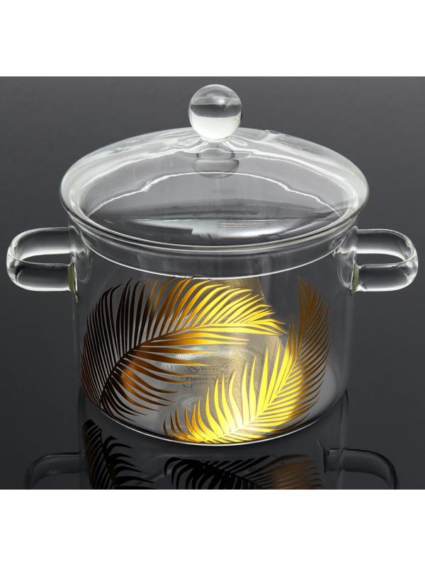 Кастрюля из жаропрочного стекла «Тропики», 1500 мл