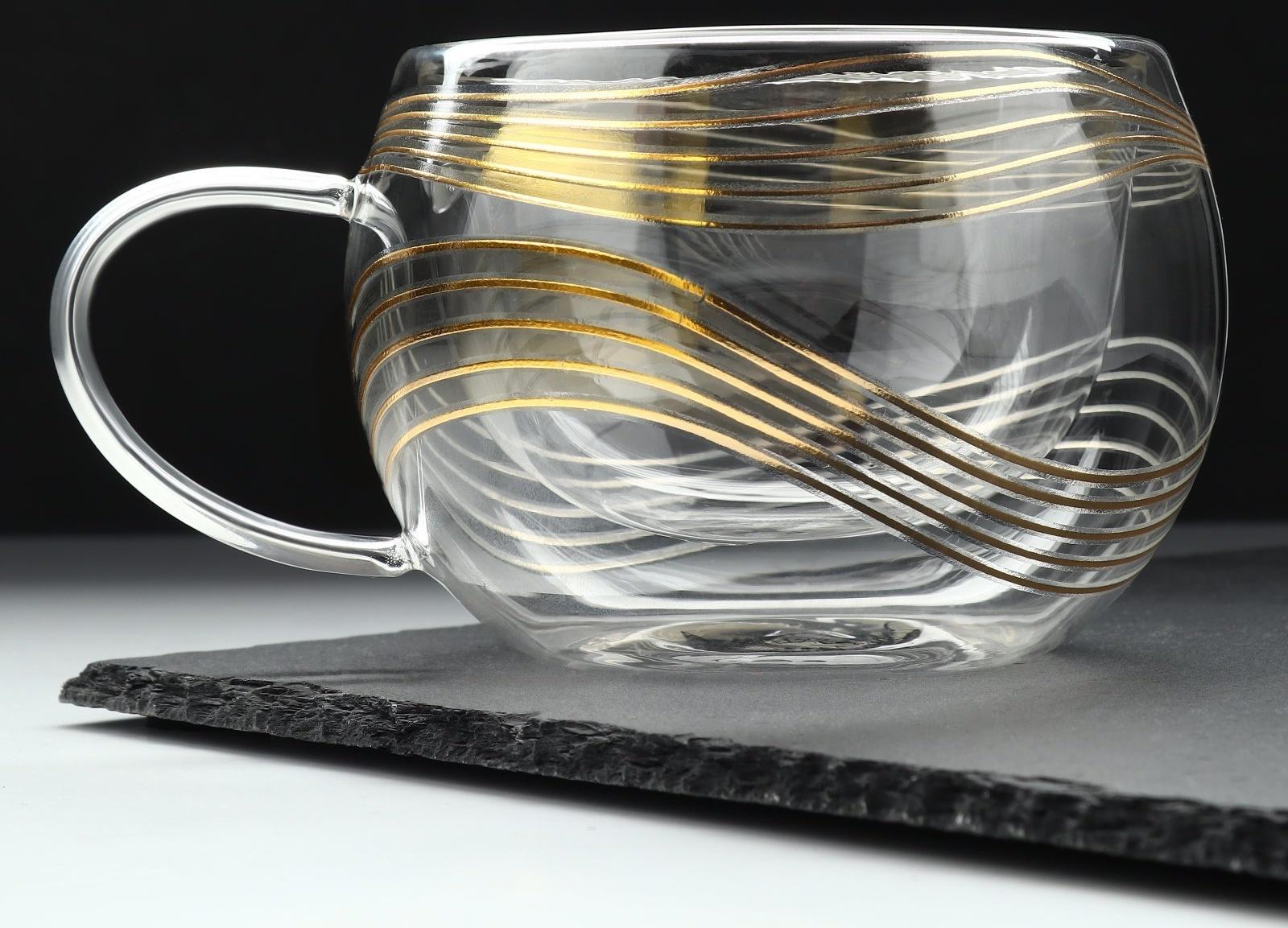 Кружка с двойными стенками «Геометрия», 270 мл