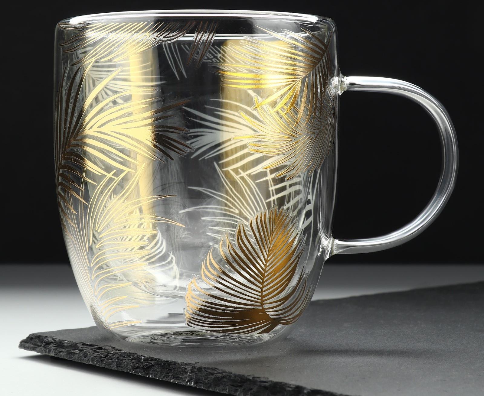 Кружка с двойными стенками «Тропики», 300 мл