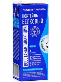 Коктейль белковый ЛЕОВИТ PHARMA Нутрио восстанавливающий, 200 мл