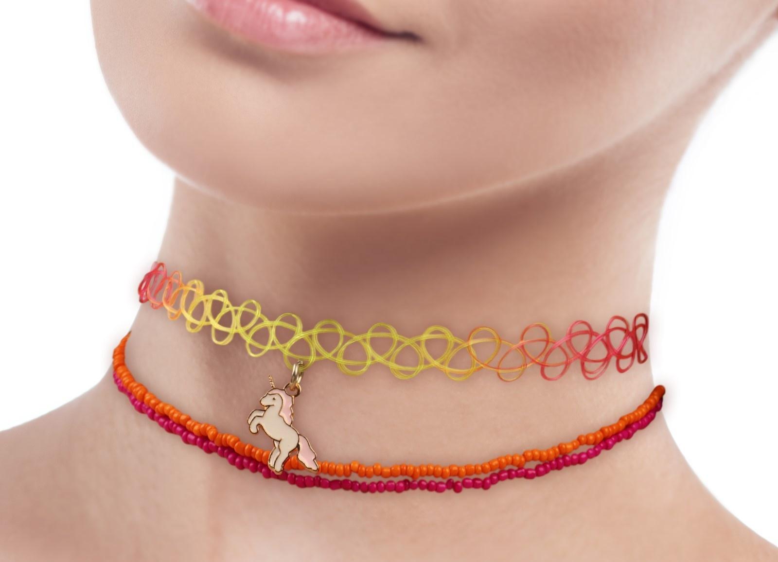 Набор украшений, бусы 2 шт, чокер