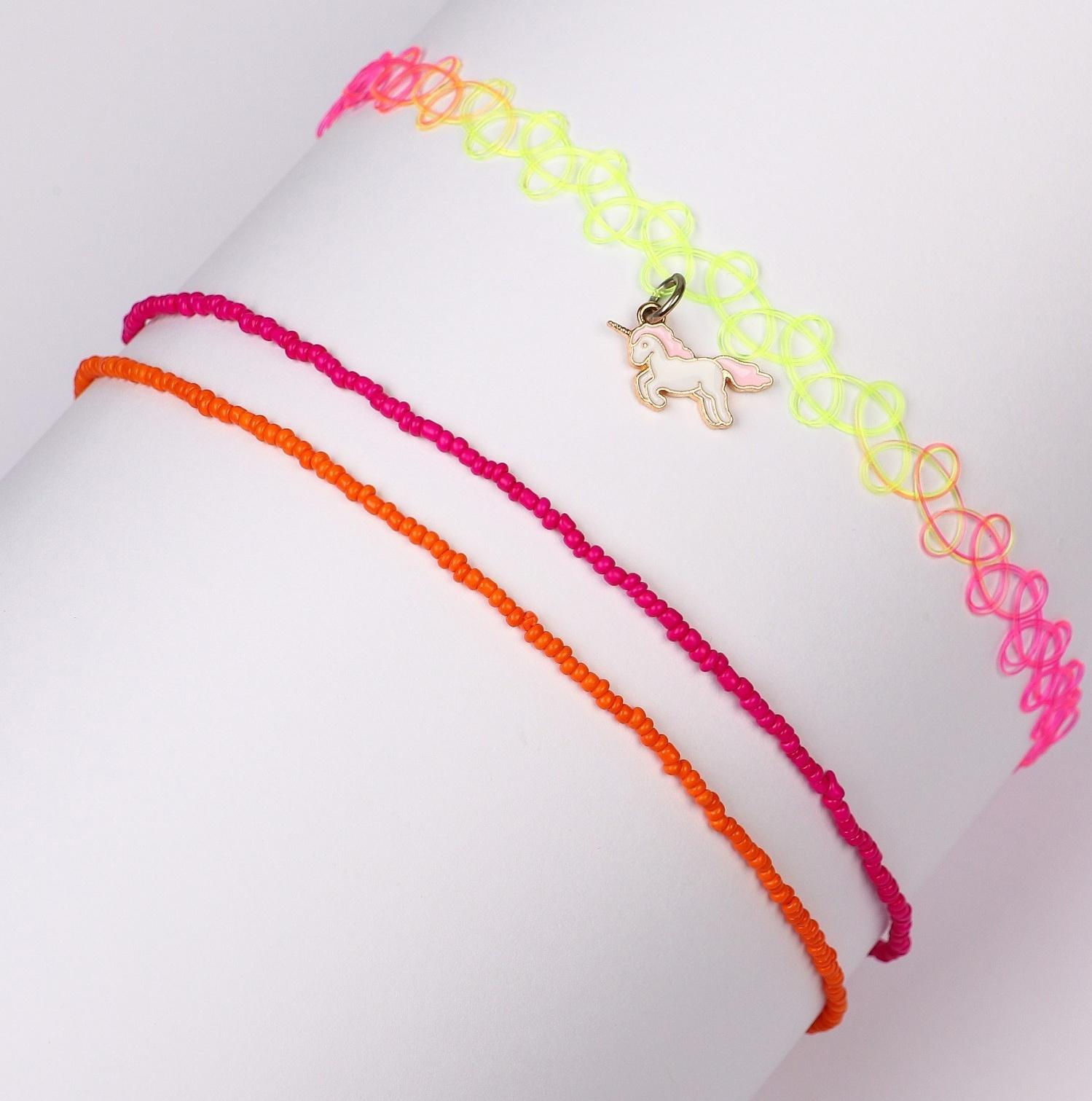 Набор украшений, бусы 2 шт, чокер