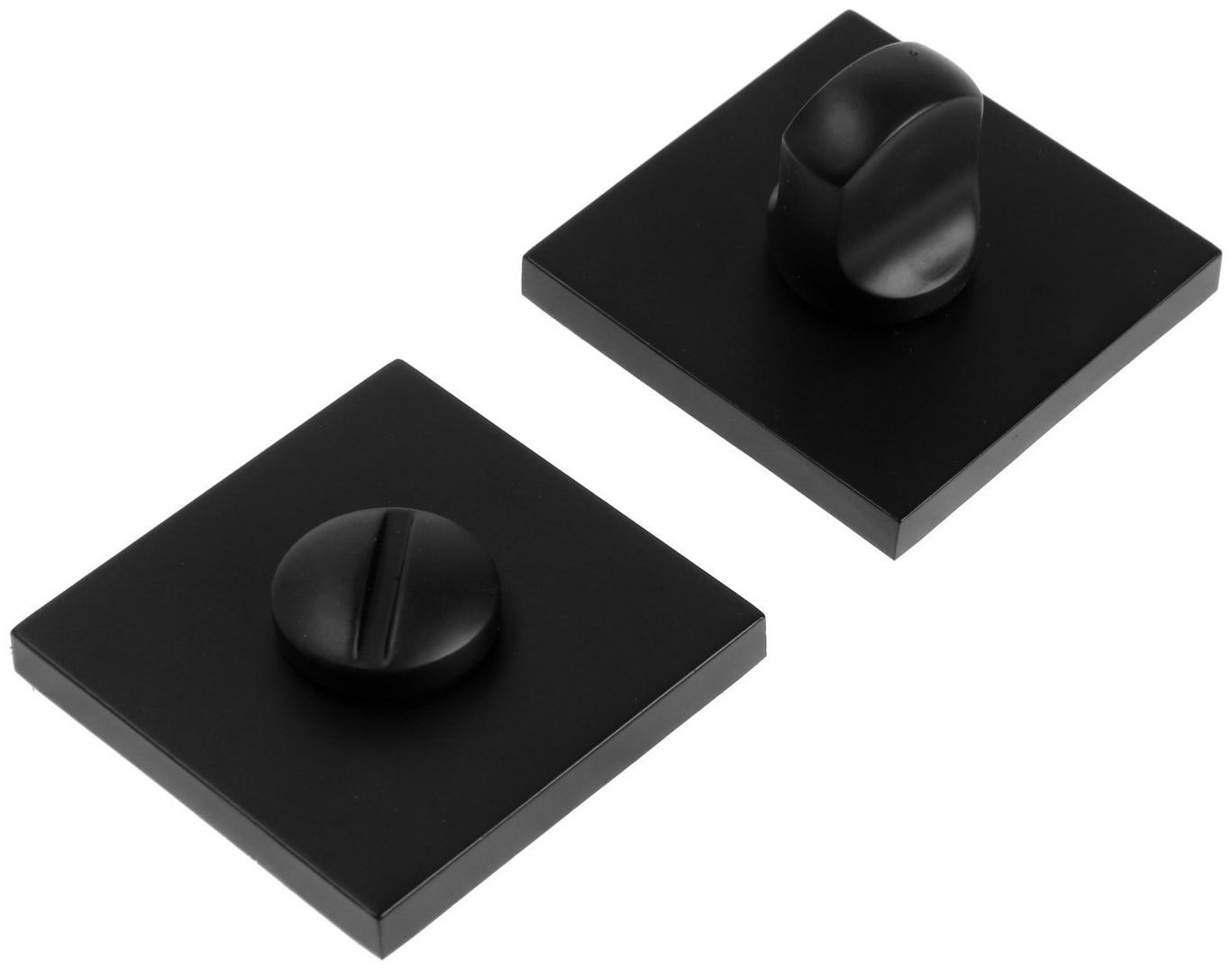 Завертка дверная к ручкам LOCKLAND PRO, цвет черный