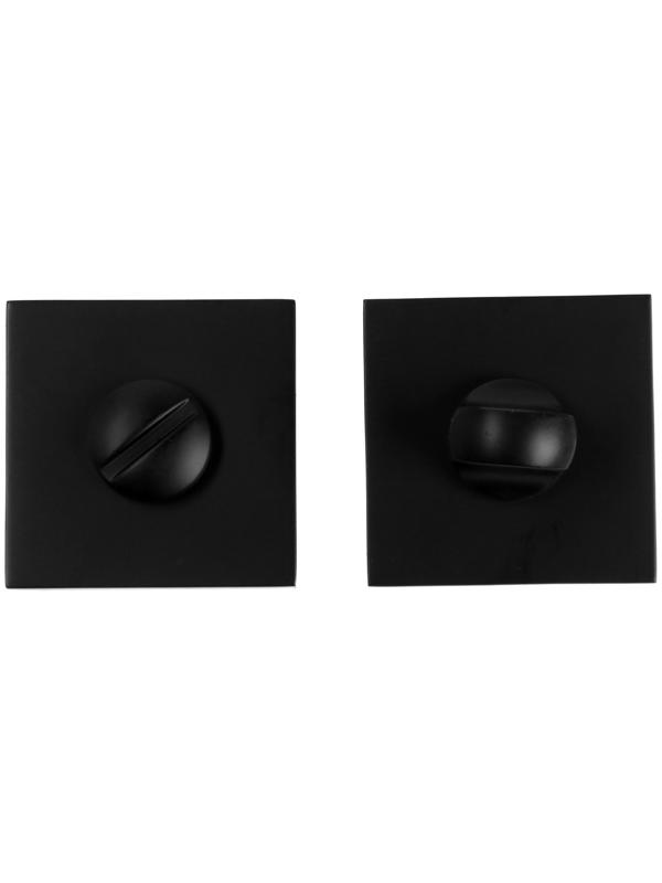 Завертка дверная к ручкам LOCKLAND PRO, цвет черный