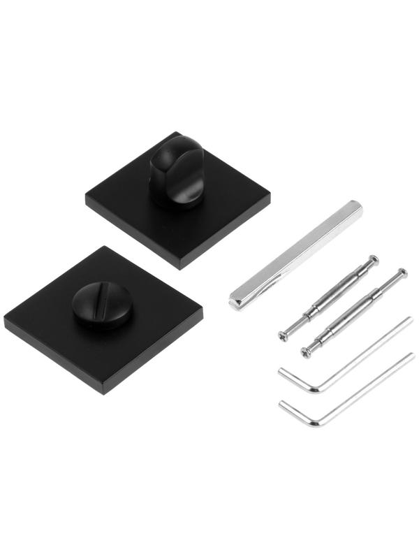 Завертка дверная к ручкам LOCKLAND PRO, цвет черный