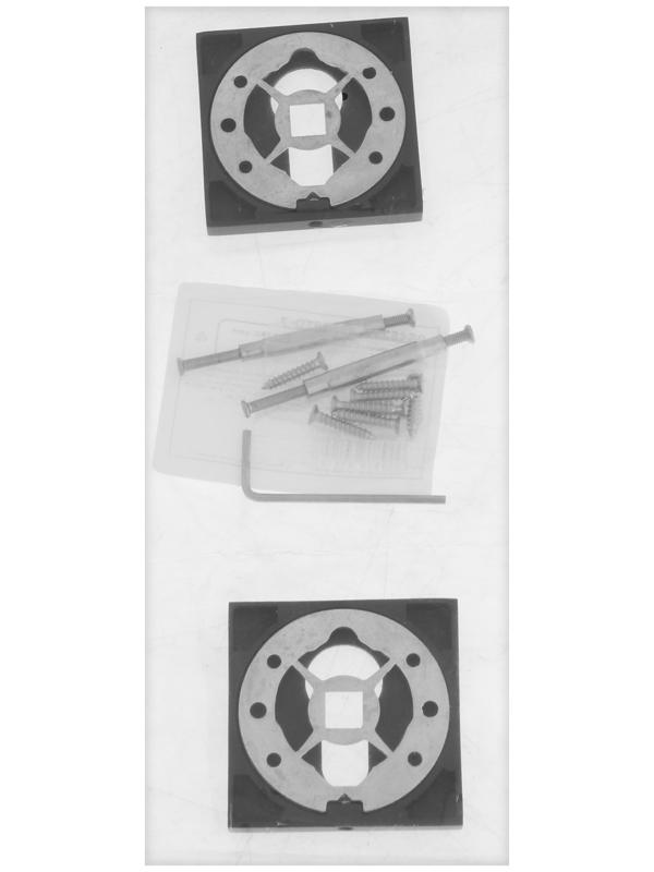 Накладка дверная к ручкам LOCKLAND PRO, цвет черный