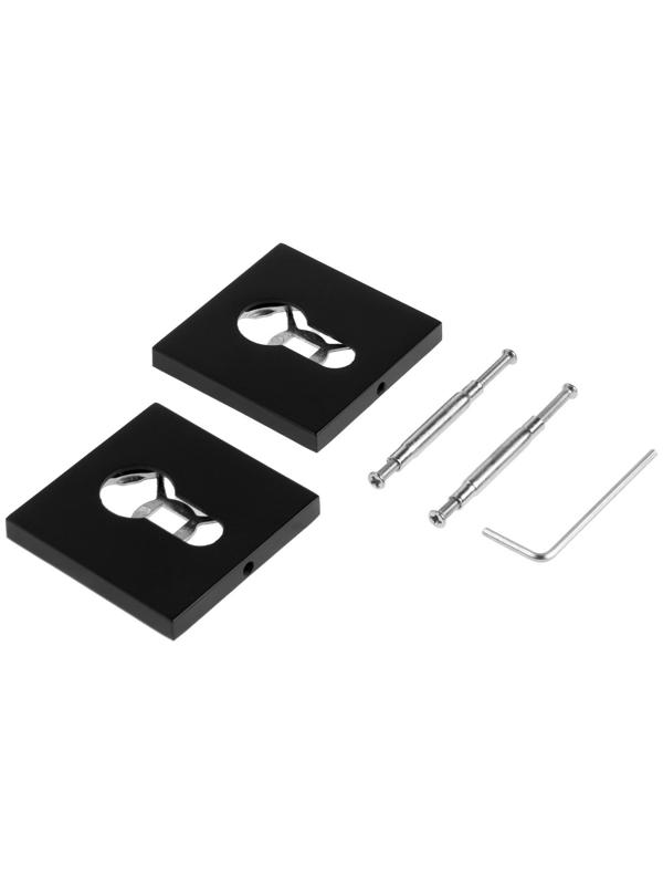 Накладка дверная к ручкам LOCKLAND PRO, цвет черный