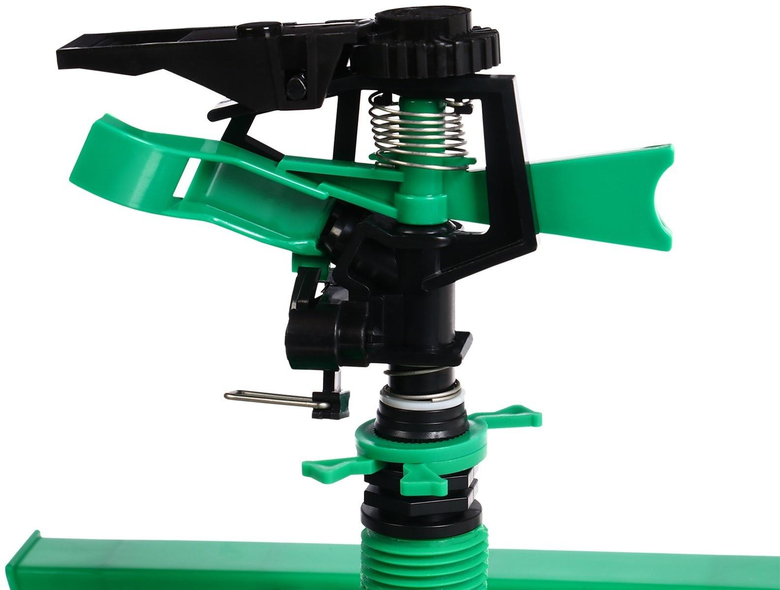 Распылитель импульсный, под коннектор, горизонтальный, пластик, Greengo