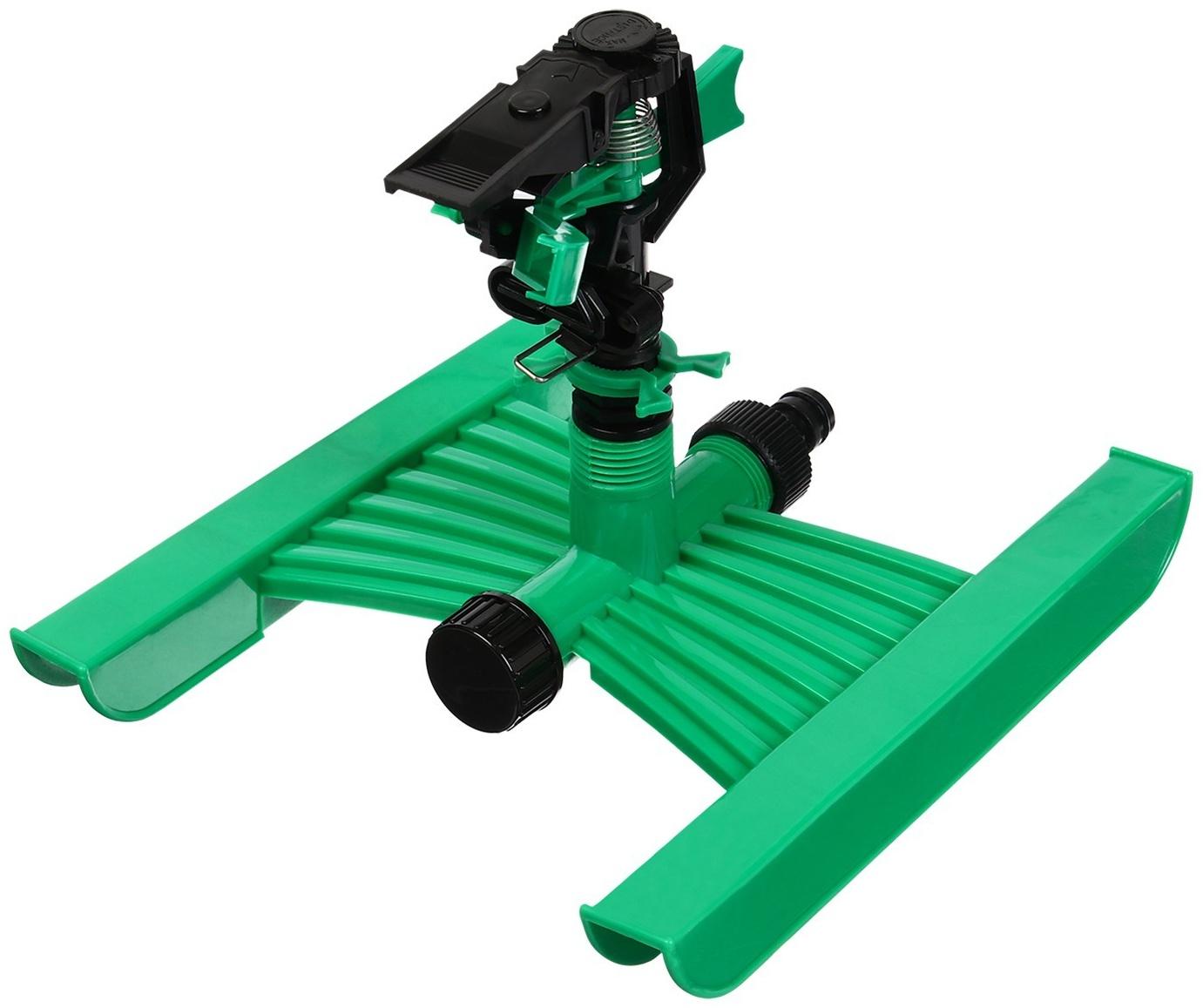 Распылитель импульсный, под коннектор, горизонтальный, пластик, Greengo