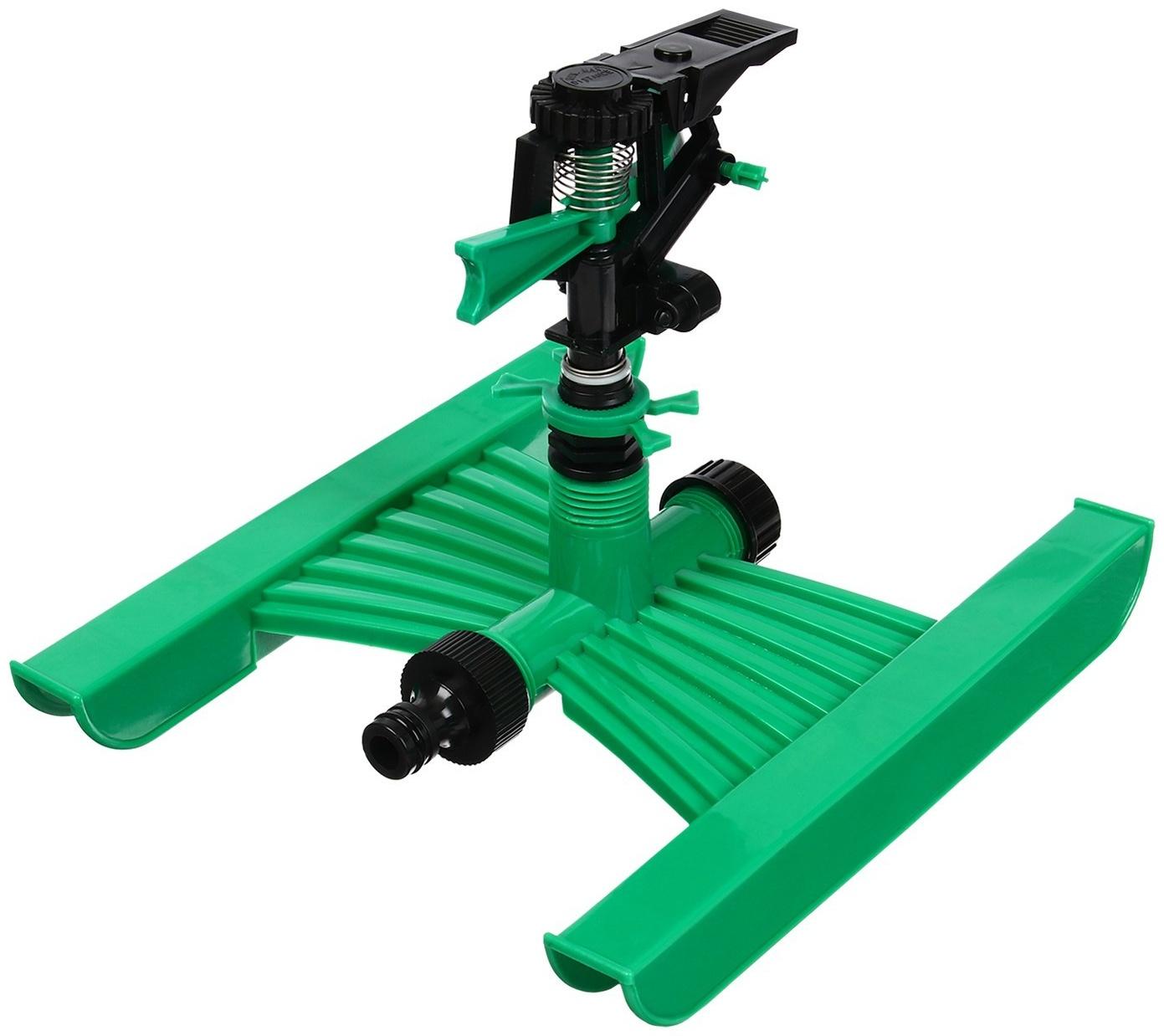 Распылитель импульсный, под коннектор, горизонтальный, пластик, Greengo