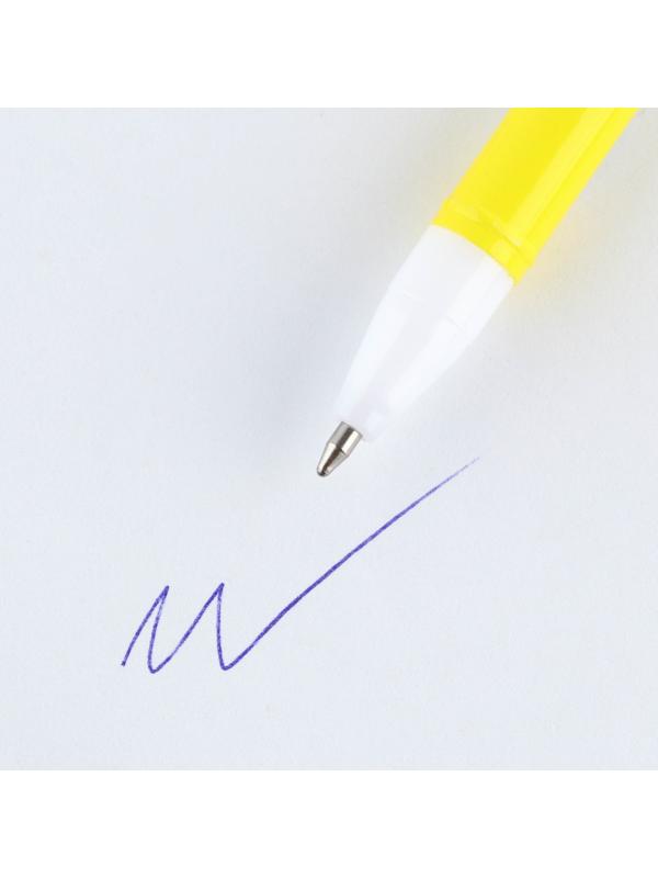 Ручка пластик шариковая, синяя паста, 0,5 мм «PROвыбор»