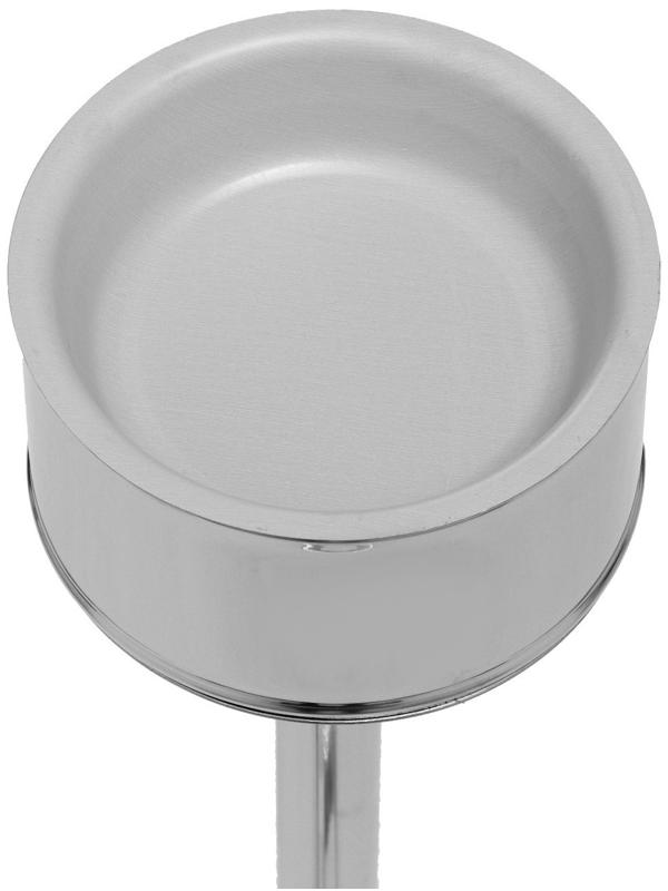Урна-пепельница ПН-150, хром, 3 л, D=26 Н=69 см