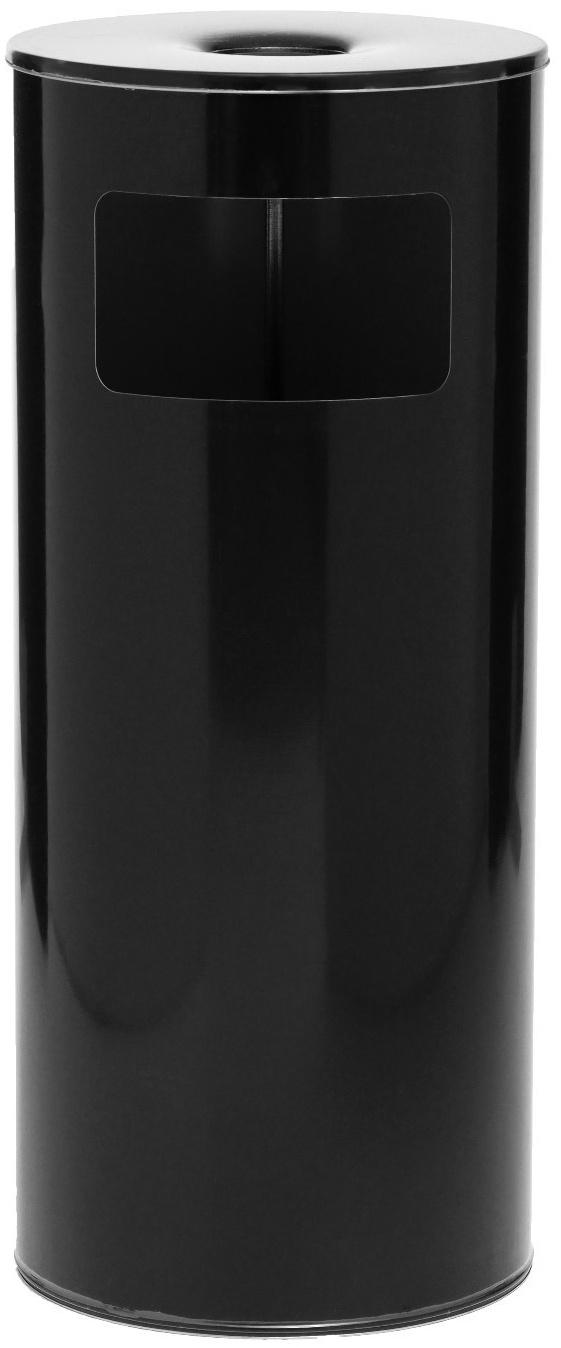 Урна с пепельницей 300, черный, D=30 Н=71,8 см, 50 л