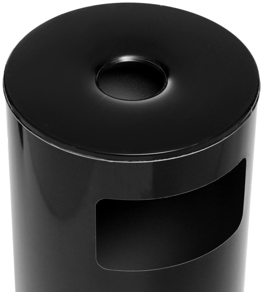 Урна с пепельницей 300, черный, D=30 Н=71,8 см, 50 л