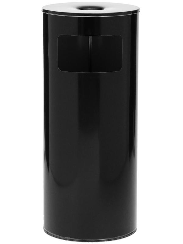 Урна с пепельницей 300, черный, D=30 Н=71,8 см, 50 л