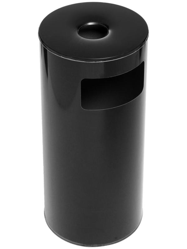 Урна с пепельницей 300, черный, D=30 Н=71,8 см, 50 л