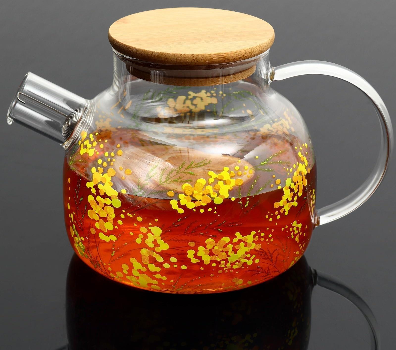 Чайник «Нежная мимоза», 1000 мл