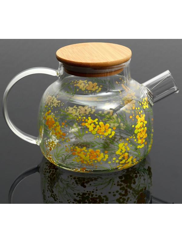 Чайник «Нежная мимоза», 1000 мл