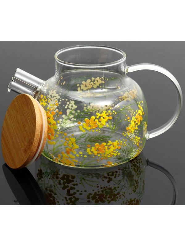 Чайник «Нежная мимоза», 1000 мл