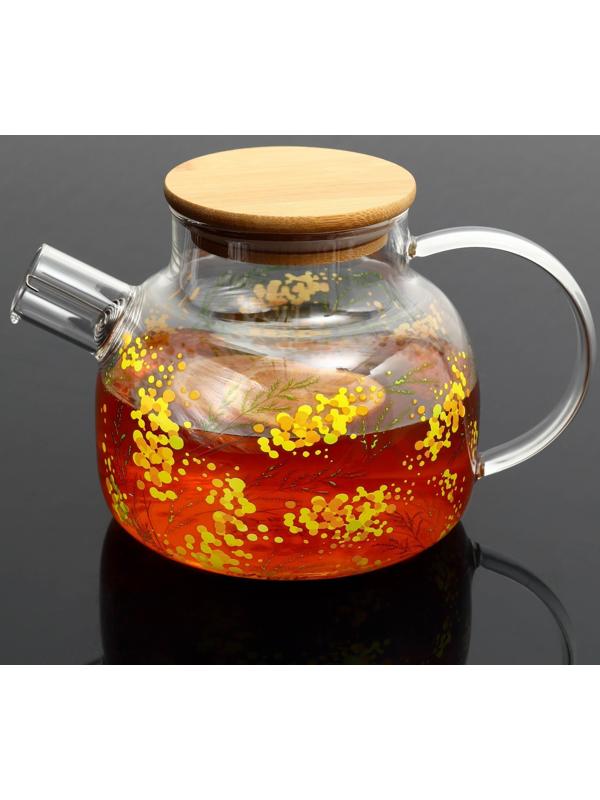 Чайник «Нежная мимоза», 1000 мл