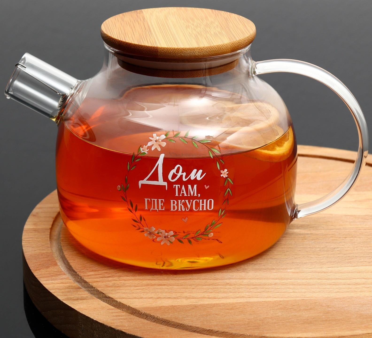 Чайник «Дом», 1000 мл