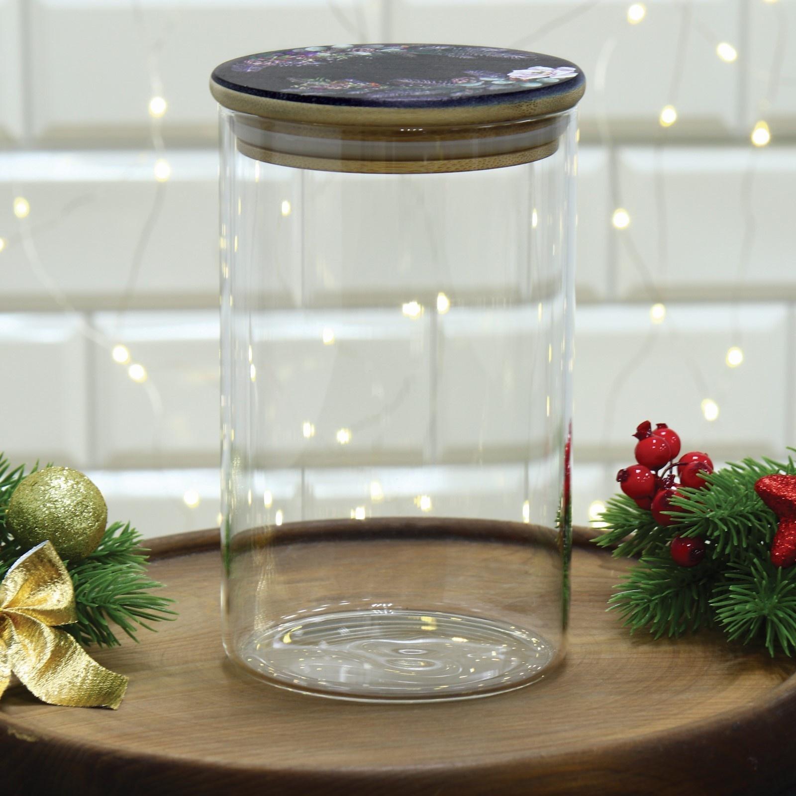 Банка для хранения «Зимние истории», 950 мл
