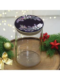 Банка для хранения «Зимние истории», 950 мл