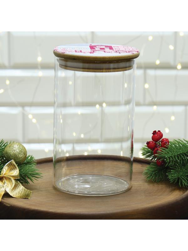 Банка для хранения «Розовая сказка», 950 мл