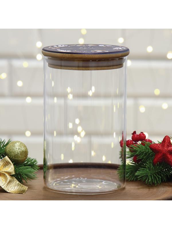 Банка для хранения «Best wishes. Время чудес», 950 мл