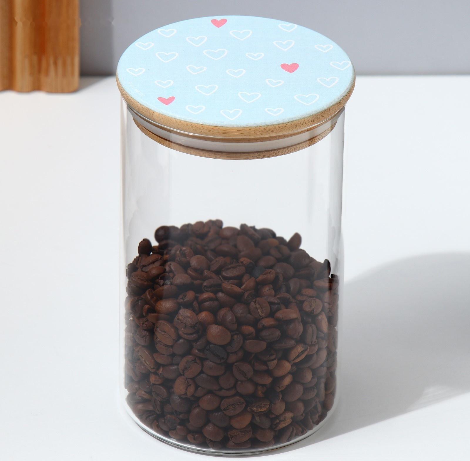 Банка для хранения «Готовь с любовью», 950 мл