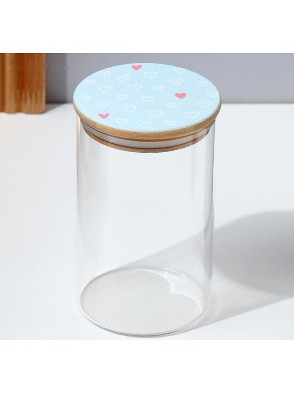 Банка для хранения «Готовь с любовью», 950 мл