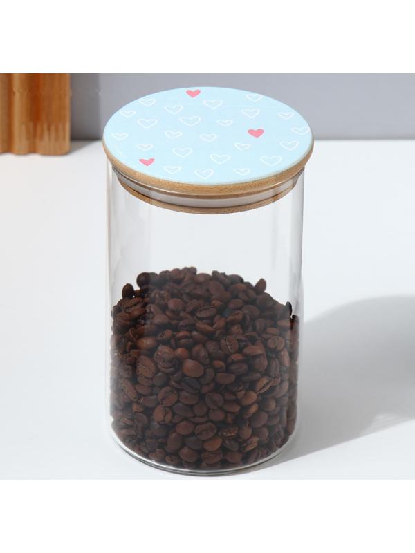 Банка для хранения «Готовь с любовью», 950 мл