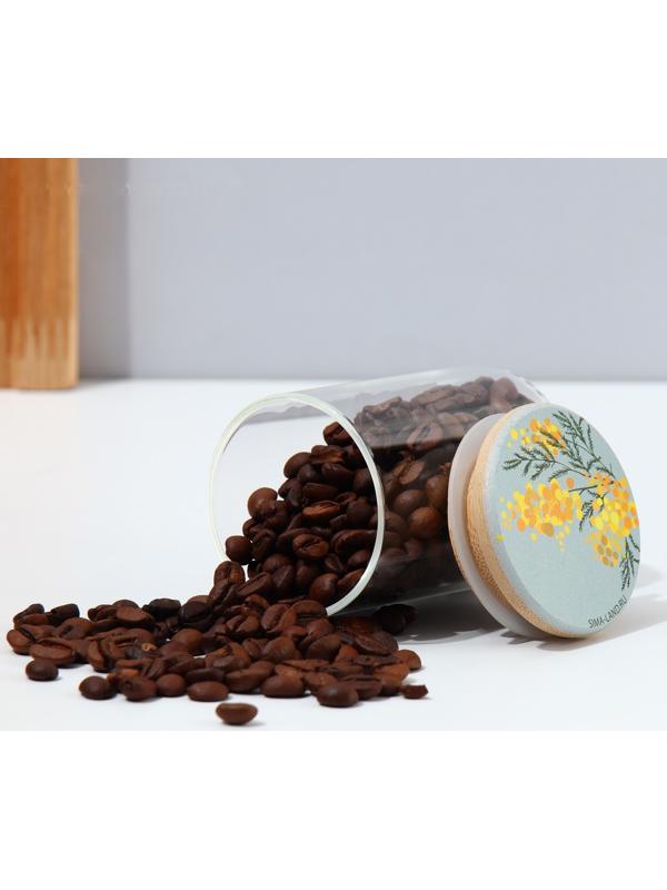 Банка для хранения «Нежная мимоза», 100 мл