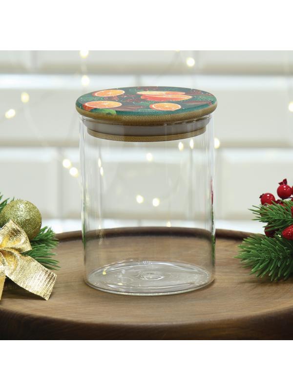 Банка для хранения «Аромат праздника», 450 мл