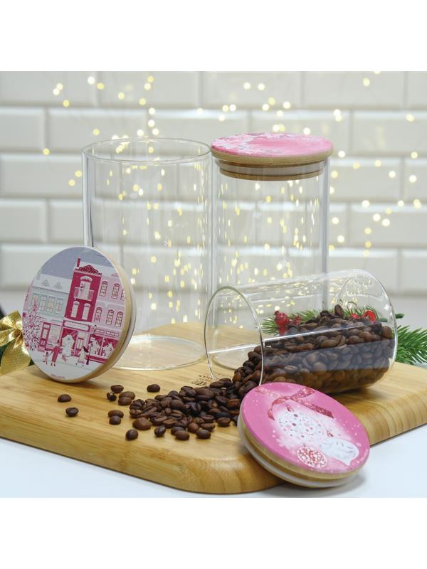 Банка для хранения «Розовая сказка», 450 мл