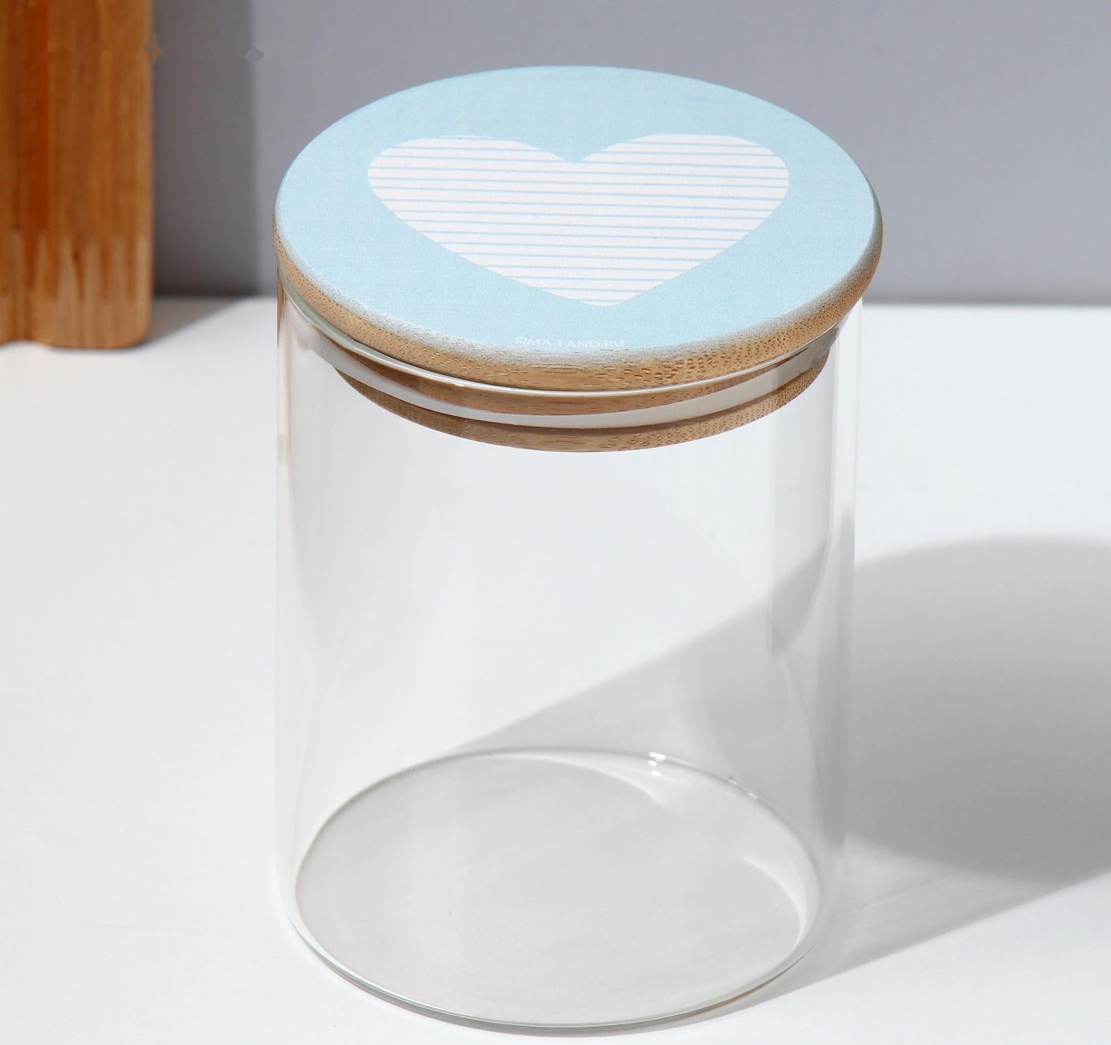 Банка для хранения «Готовь с любовью», 450 мл