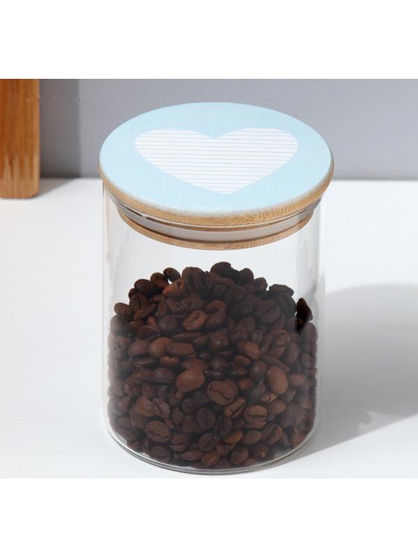 Банка для хранения «Готовь с любовью», 450 мл