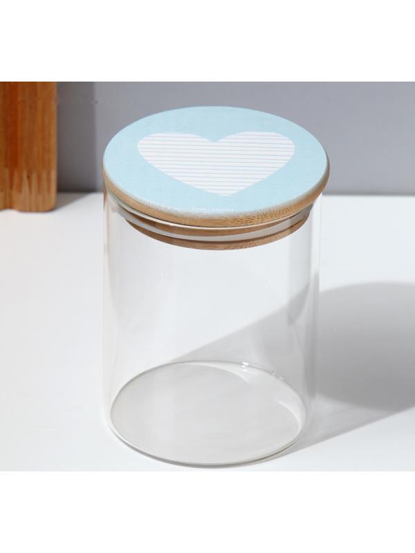 Банка для хранения «Готовь с любовью», 450 мл