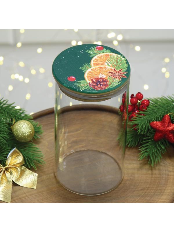 Банка для хранения «Аромат праздника», 700 мл