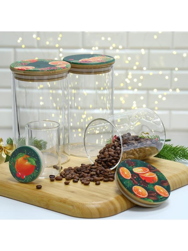 Банка для хранения «Аромат праздника», 700 мл