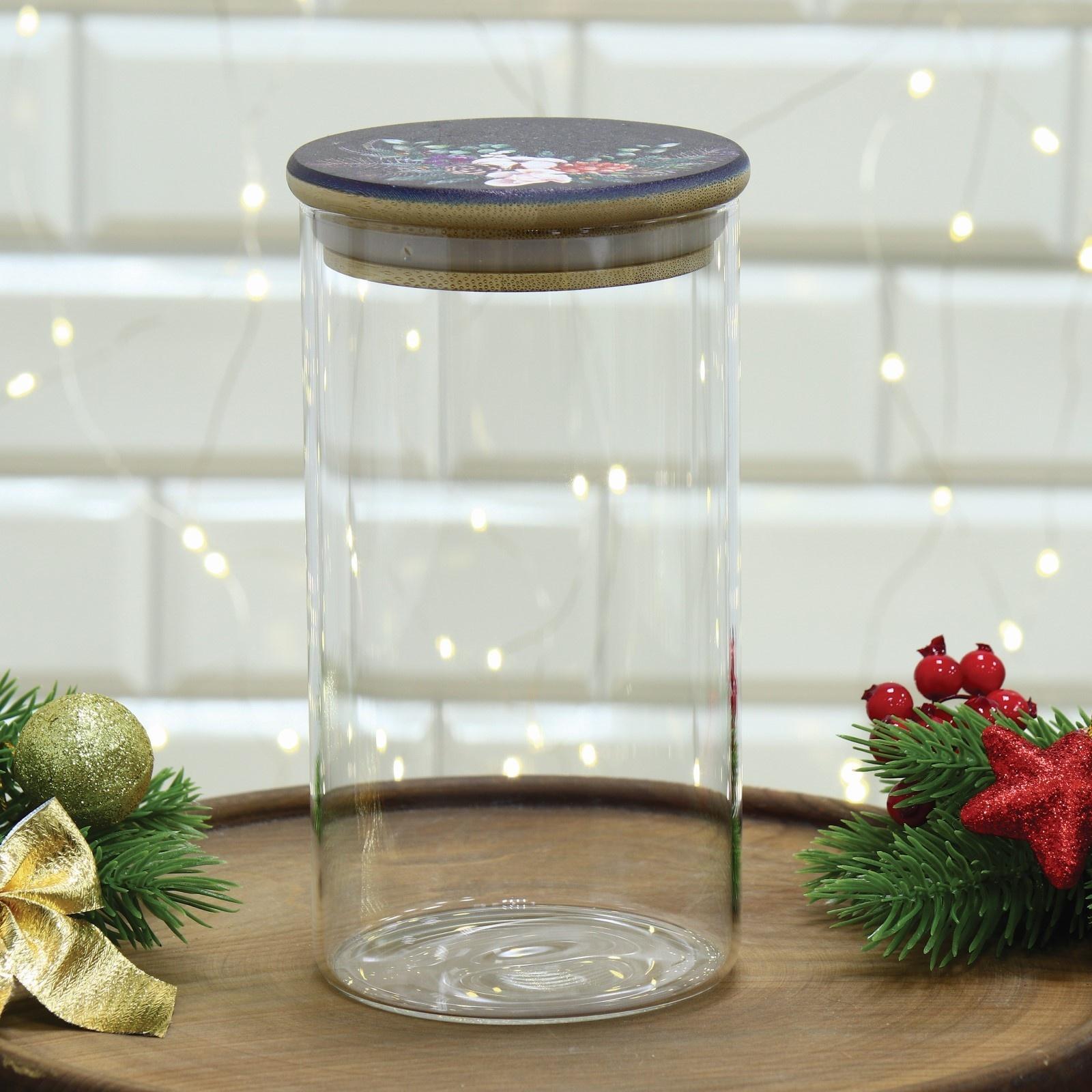 Банка для хранения «Зимние истории», 700 мл