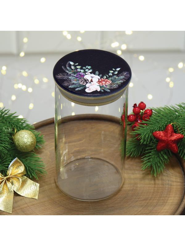 Банка для хранения «Зимние истории», 700 мл