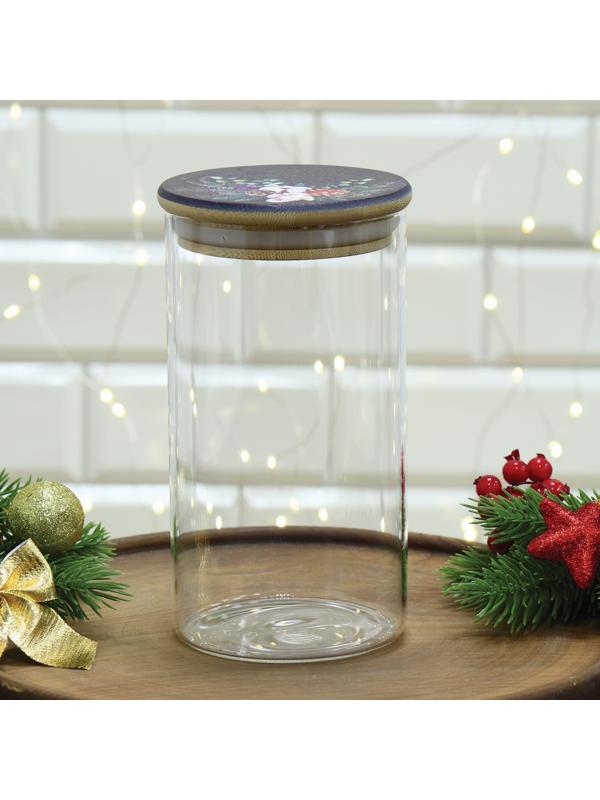 Банка для хранения «Зимние истории», 700 мл