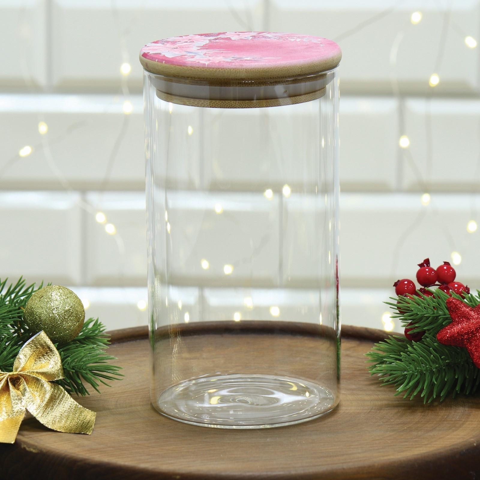 Банка для хранения «Розовая сказка», 700 мл